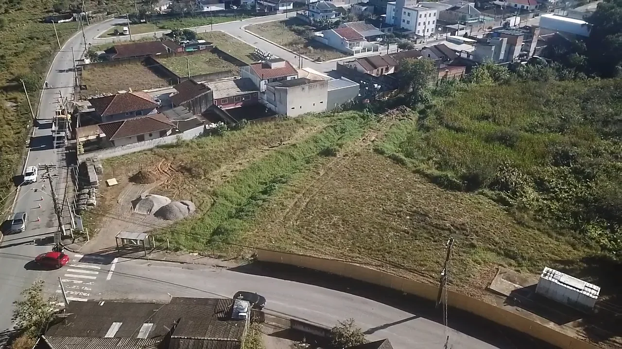 Imagem conceitual de São José com áreas verdes e vias urbanas